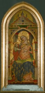 Madonna and Child, gold ground by Lorenzo Veneziano