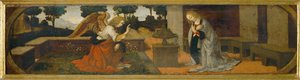 Annunciation (Part of a Predella)