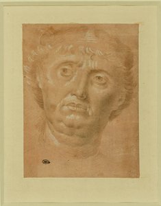 Portrait of a Man, Full Face, Eyes Turned Left