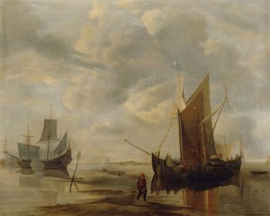 Seascape (Copy after Jan van de Capelle)