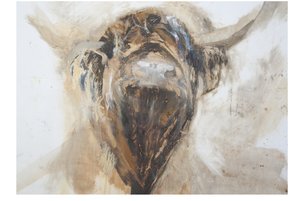 La Vache, 2015 by Lou Gibbs