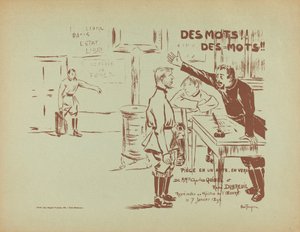 Words! Words!, 1896 by Louis Abel Truchet