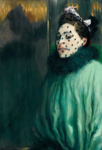 Woman with veil