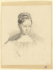 Celeste Richomme by Louis Antoine Leon Riesener
