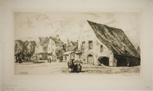 Provins by Louis Auguste Lepère