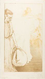 The Laundresses by Louis Auguste Lepère