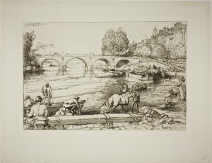 The Watering Place at the Pont Marie