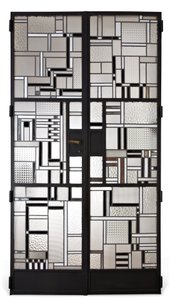 Set of doors, c.1928 by Louis Barillet