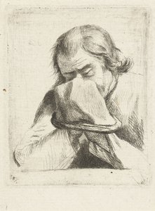 Praying Man with Hat