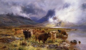 Through Glencoe by Way to the Tay by Louis Bosworth Hurt
