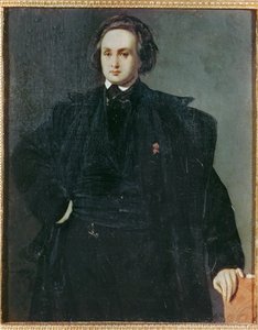 Poet Victor Hugo as a Young Man by Louis Boulanger