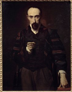 Portrait of Achille Deveria, painter and engraver