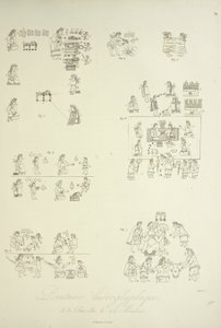 Hieroglyphic Paintings from the Mendoza Collection, Illustration from 