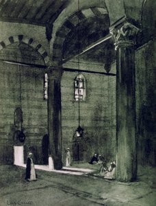 Al-Rifai Mosque, Cairo, Egypt by Louis Cabanes
