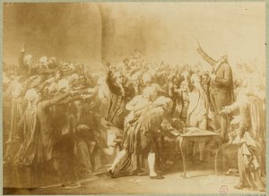 The Oath of the Tennis Court, June 20, 1789 by Louis Charles Auguste (after) Couder
