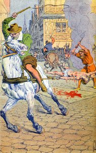 Execution of Francois Ravaillac