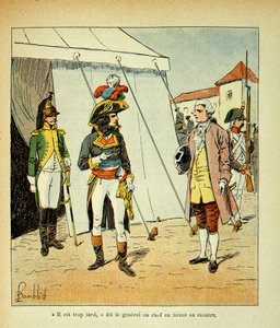 The representative of Venice tries to broker with Bonaparte