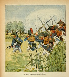 The French Armee passes the Piave during the Italian Campaign by Louis Charles Bombled