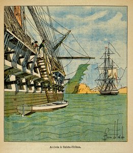 Arrival of Napoleon to Sainte Helene on October 15