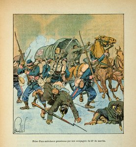 The Army of the Loire: Taking of a Prussian Ambulance by a Company of the 43rd March by Louis Charles Bombled