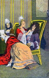 Louis XIV family by Louis Charles Bombled
