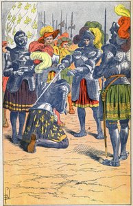Softening of Francois I by Louis Charles Bombled
