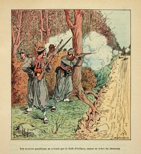War of Orleans, the Pontifical Zouaves withdrew through the forest of Orleans holding the Bavarians in chess