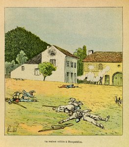 The Eastern Army: A Sifted House During the Battle of Nompatelize in October 1870 by Louis Charles Bombled