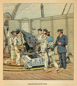 The War in Madagascar: Bombardment of Tamatave by the French Navy by Louis Charles Bombled