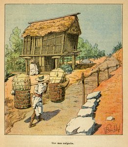 The War in Madagascar - Anecdotal History of the French Expeditions of 1885-1895 by Henri Galli, Illustrated by Louis Bombled: A Malagasy Case in the 19th Century, Private Collection by Louis Charles Bombled