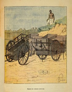 Convoy of Cars Lefebvre Uses for the Supply of Troops by Louis Charles Bombled