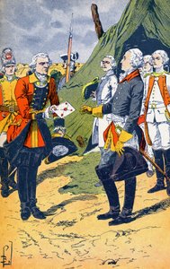 Washington Receives the Surrender of Yorktown by Louis Charles Bombled