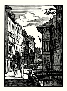 Illustration for Madame Bovary by Gustave Flaubert by Louis Claudel