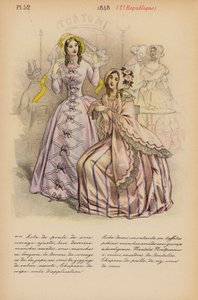 French fashion: 1848, 2nd Republic by Louis Colas