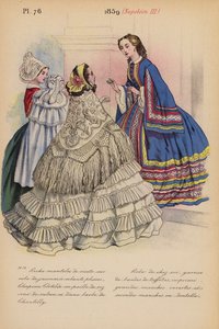 French fashion: 1859, Napoleon III by Louis Colas