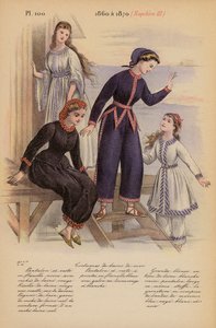 French fashion: 1860 to 1870, Napoleon III