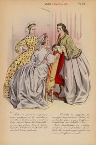 French fashion: 1863, Napoleon III