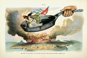 The Duty of the Hour: - To Save Her [Cuba] Not Only From Spain - But from a Worse Fate, 1898