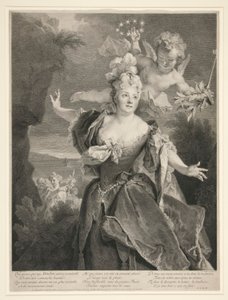 Portrait of Marie Anne de Chateauneuf (called Duclos)
