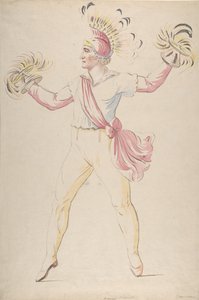 Franconi, Twirling Flaming Cones by Louis Ducros