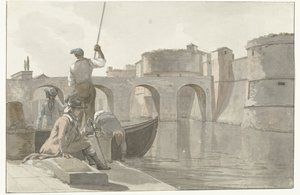 New Moat of the Fortifications in Taranto (Voyage en Italie, en Sicile et à Malte - 1778)