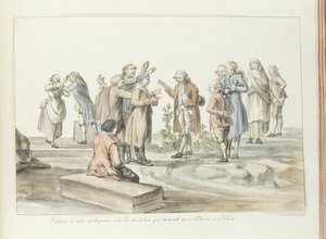 Negotiation Between Guide of Travel Group and Mule Drivers with Whom They Go to Etna