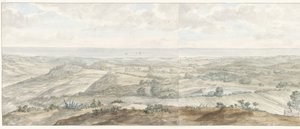 Panorama from Collis Minervalis (Voyage en Italie, en Sicile et à Malte - 1778)