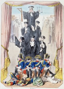 Les litideurs malgre eux (lithography, from 