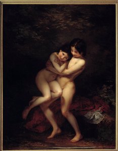 The Bathers by Louis Edouard Rioult