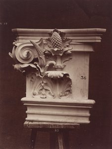 Ornamental Sculpture from the Paris Opera House (Column Detail) by Louis Emile Durandelle