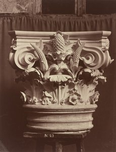 Ornamental Sculpture from the Paris Opera House (Column Fragment) by Louis Emile Durandelle