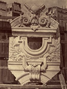 Protruding Tables. Lateral Galleries of the Grand Staircase by Louis Emile Durandelle