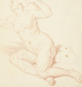 Study of a Seated Female Nude