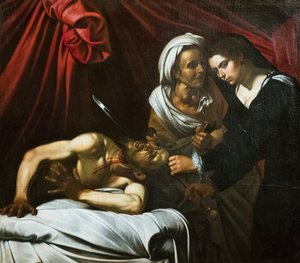 Judith Beheads Holophernes by Louis Finsonius or Finson